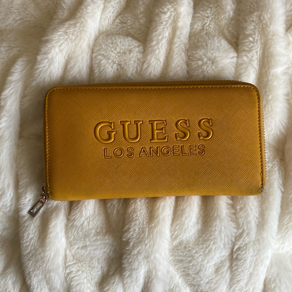 GUESS Yellow Wallet